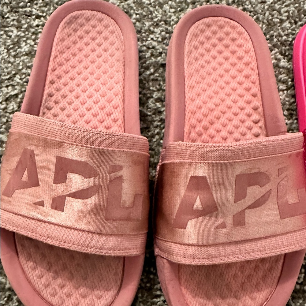 2 Pairs Of Apl Slides. Both Pink. Great Condition. - image 5
